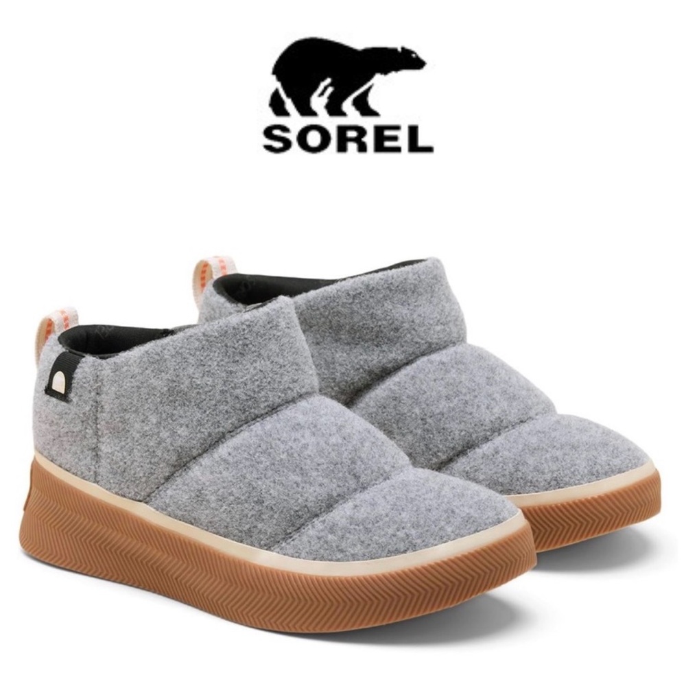 8.5 Sorel Women’s Out N About IV Mini Puffy Insulated Slip-On Boots